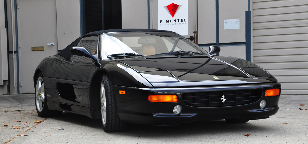 Classic automobile restoration detail